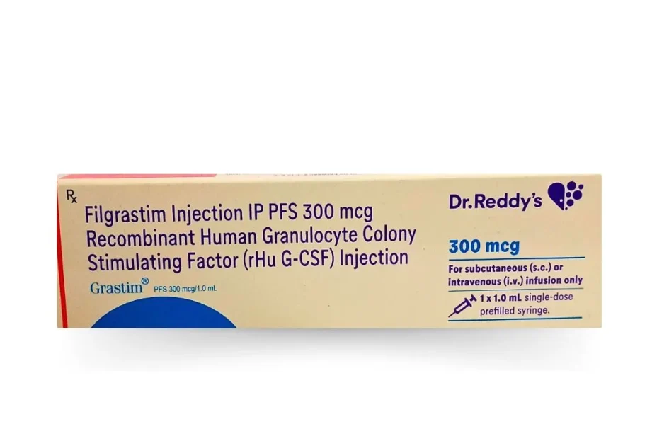 Filgrastim (GCSF) Injection 0.3ml - Stimulates white blood cell production - Pharma Wholesaler & Exporter.