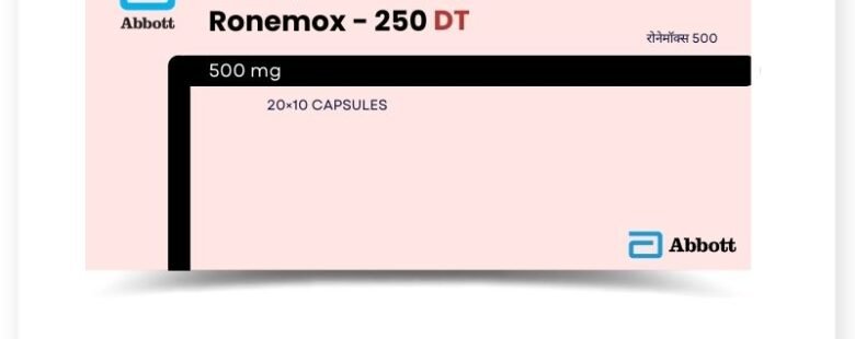 Amoxycillin Ronemox Tablet DT By Rizochem Pharmaceuticals