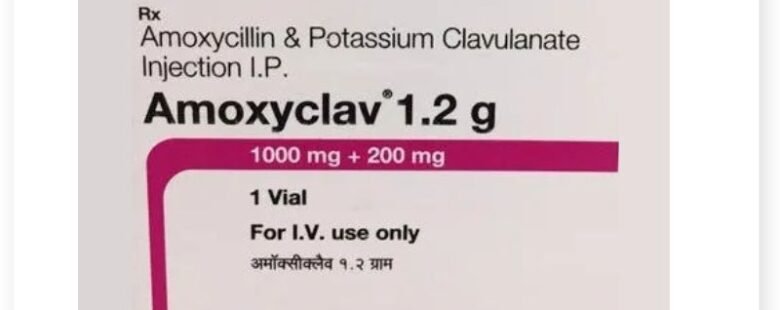 Amoxyclav 1000 mg/200 mg Injection by Rizochem Pharmaceuticals