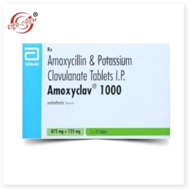 Amoxyclav 875mg/125mg Tablet by Rizochem Pharmaceuticals