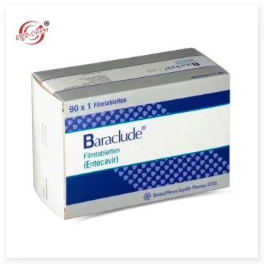 Baraclude Entecavir 1mg Tablet - Antiviral medication by Rizochem Pharmaceuticals, used for treating chronic hepatitis B infection. Wholesale and export available