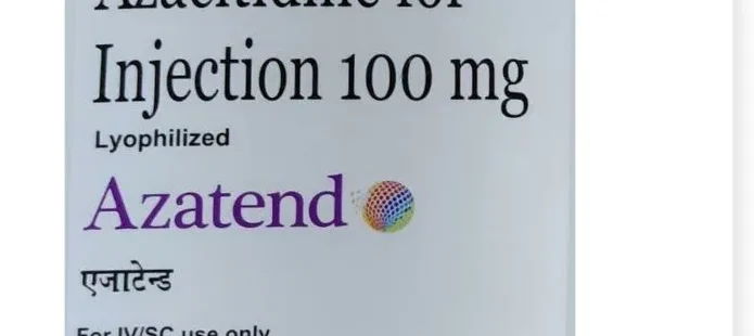 Azatend 100mg Injection – used in the treatment of myelodysplastic syndromes and certain cancers. Supplied by Rizochem Pharmaceuticals Wholesaler & Exporter.