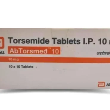 Rizochem Pharmaceuticals Wholesaler & Exporter - Torasemide Abtorsmed 10 Tablet, a loop diuretic for effective management of hypertension and edema.