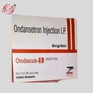 Rizochem is a Ondansetron 8mg Injection (Ondacus-8) Exporter from India. Manufacturer Criticare Laboratories Pvt Ltd. Injection is an antiemetic drug.