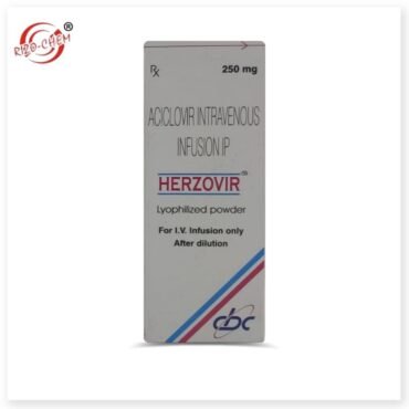 Herzovir 250mg Infusion by Rizochem Pharmaceuticals