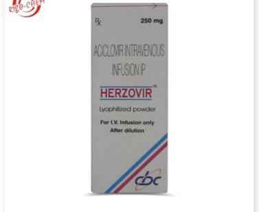 Herzovir 250mg Infusion by Rizochem Pharmaceuticals