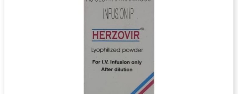 Herzovir 250mg Infusion by Rizochem Pharmaceuticals