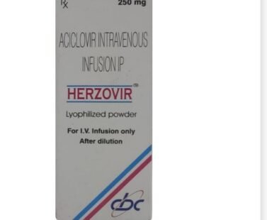 Herzovir 250mg Infusion by Rizochem Pharmaceuticals
