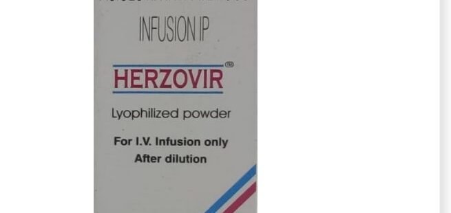 Herzovir 250mg Infusion by Rizochem Pharmaceuticals
