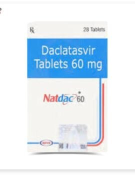 Natdac Daclatasvir 60mg Tablet by Rizochem Pharmaceuticals