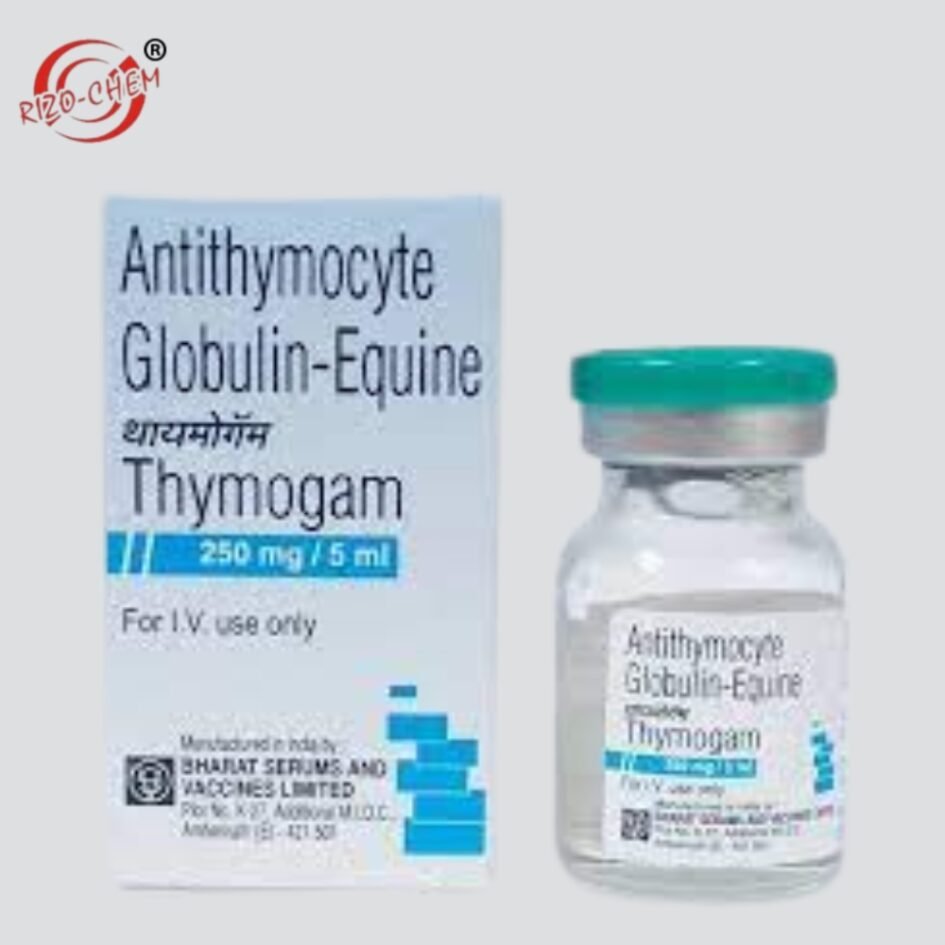 Image: Thymogam 250mg Injection - a pharmaceutical product for medical use.