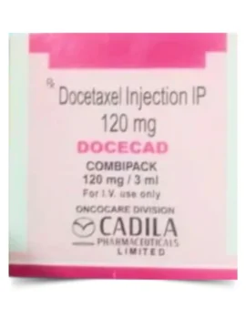 Docecad Docetaxel 20mg Injection – A chemotherapy drug used for treating breast, lung, prostate, and other cancers. Available for export from Rizochem Pharmaceuticals.