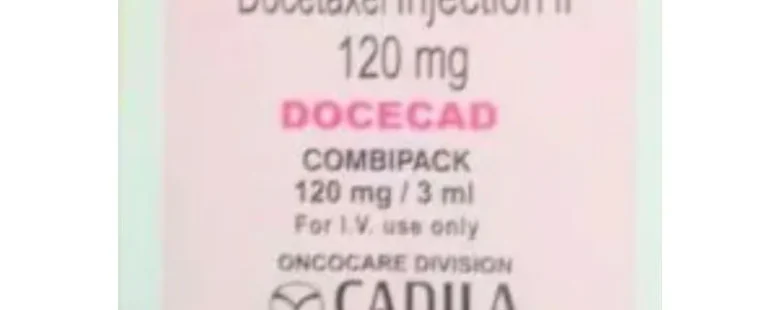 Docecad Docetaxel 20mg Injection – A chemotherapy drug used for treating breast, lung, prostate, and other cancers. Available for export from Rizochem Pharmaceuticals.