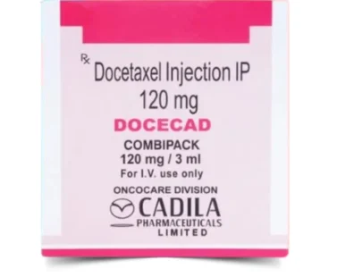 Docecad Docetaxel 120mg Injection – A chemotherapy drug used for treating breast, lung, prostate, and other cancers. Available for export from Rizochem Pharmaceuticals.
