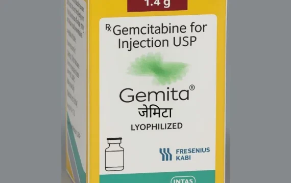 Gemcitabine 1400mg Injection – High-strength anticancer chemotherapy medication used in the treatment of various cancers, offered by Rizochem Pharmaceuticals