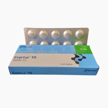 Evertor- Everolimus 10mg Tablet export from India
