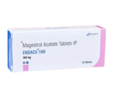 Endace 160 Tablet – Contains Megestrol Acetate, used for treating hormone-sensitive cancers like breast and endometrial cancer, as well as appetite loss in certain conditions. Available for export from Rizochem Pharmaceuticals.