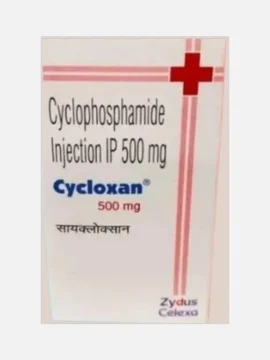 Cycloxan Cyclophosphamide 500mg Tablet – A chemotherapy medication used for treating various cancers, including leukemia, lymphoma, and breast cancer. Available for export from Rizochem Pharmaceuticals.