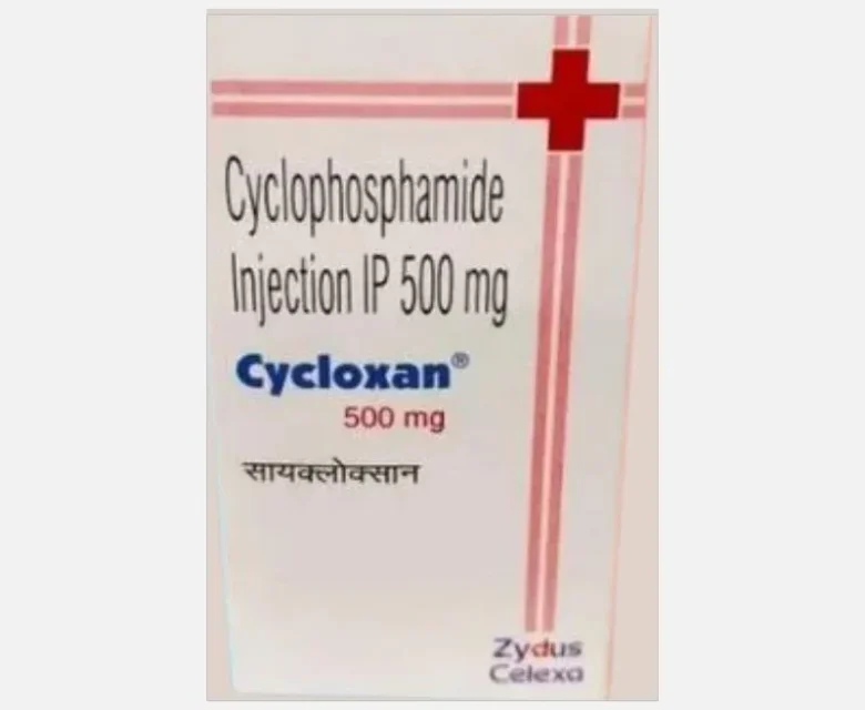 Cycloxan Cyclophosphamide 500mg Tablet – A chemotherapy medication used for treating various cancers, including leukemia, lymphoma, and breast cancer. Available for export from Rizochem Pharmaceuticals.