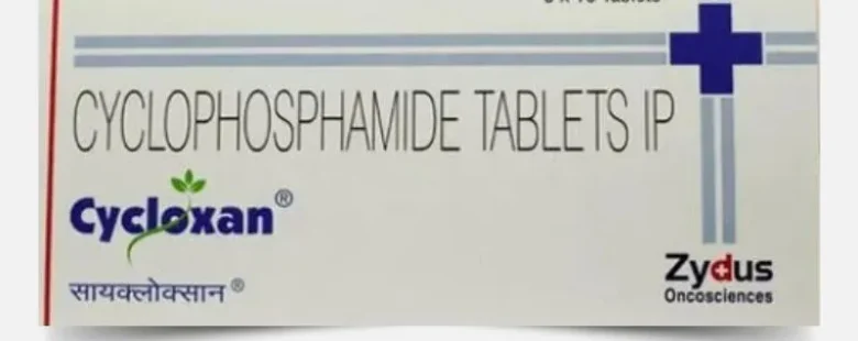Cycloxan Cyclophosphamide 50mg Tablet – A chemotherapy drug used for treating leukemia, lymphoma, and other cancers. Available for export from Rizochem Pharmaceuticals.