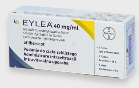 Box of Eylea 40mg/ml Infusion for eye treatment by [Your Company Name] - Pharmaceutical Wholesaler and Exporter