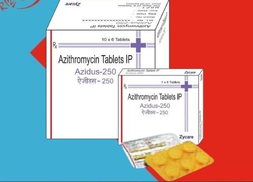 Azidus- Azithromycin 250mg Tablet