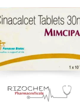 Mimcipar Cinacalcet 30mg Tablet - Quality Medication from Rizochem Pharmaceuticals.