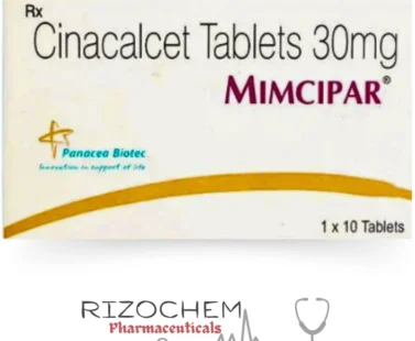 Mimcipar Cinacalcet 30mg Tablet - Quality Medication from Rizochem Pharmaceuticals.