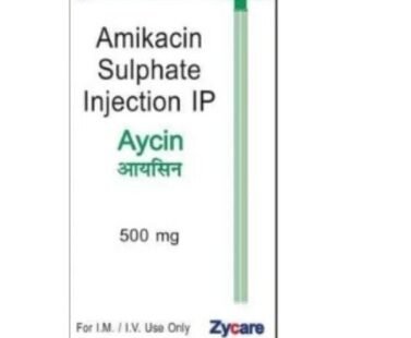 Aycin-Amikacin 500mg Injection by rizochem pharmaceuticals