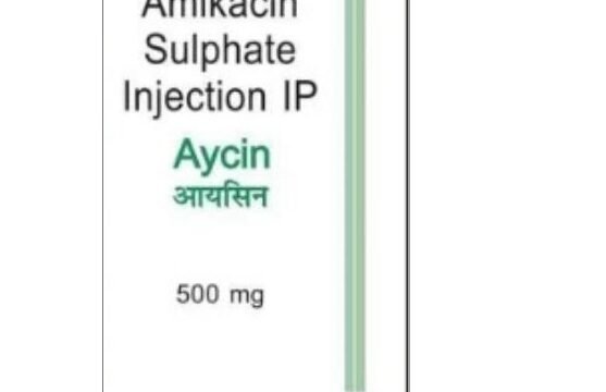 Aycin-Amikacin 500mg Injection by rizochem pharmaceuticals