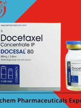 Solvent Docetaxel 80 mg Injection