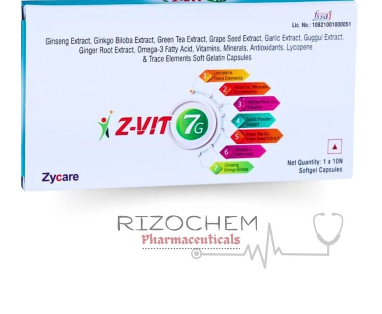 Z Vit 7G 10 Soft Gelatin Capsules - Multivitamin Supplement