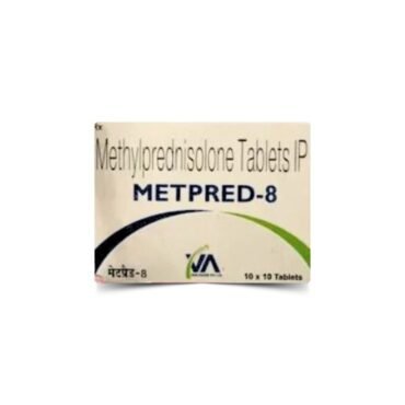 Metpred- Methylprednisolone 8mg Tablet by Rizochem Pharmaceuticals
