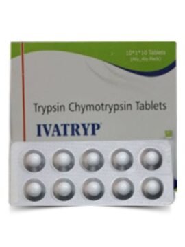 Trypsin Chymotrypsin 100000AU by rizochem pharmaceuticals