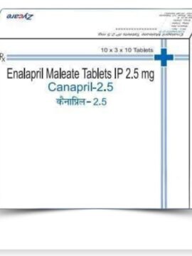 Canapril 2.5mg Tablet by Rizochem Pharmaceutical