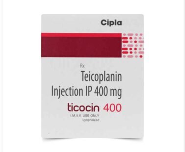 Ticomycin 400 mg Injection by Rizochem pharmaceuticals