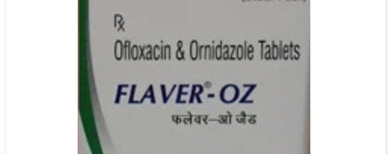 Flaver OZ 200/500 mg Tablet by Rizochem pharmaceuticals