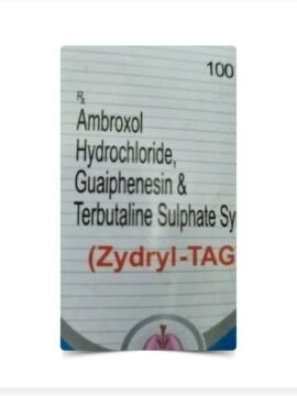 Zydryl TAG Syrup by Rizochem pharmaceuticals