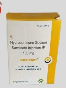 Sufficort 100mg Injection Exporter from India. Manufacturer: Varenyam Healthcare Pvt Ltd.