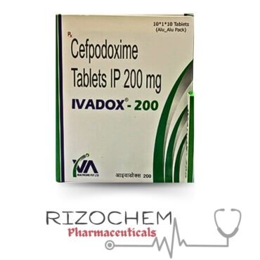 Cefpodoxime Proxetil 200mg Tablet - Quality Medication from Rizochem Pharmaceuticals Wholesaler & Exporter.