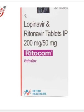 Ritocom 50mg/200mg Tablet by Rizochem Pharmaceuticals