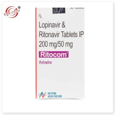 Ritocom 50mg/200mg Tablet by Rizochem Pharmaceuticals