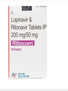 Ritocom 50mg/200mg Tablet by Rizochem Pharmaceuticals
