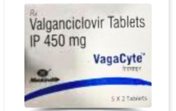 Vagacyte valganciclovir 450 mg Tablet by Rizochem Pharmaceuticals