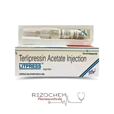 Litpress Terlipressin 1mg/10ml Injection by Rizochem Pharmaceuticals, a leading wholesaler and exporter.