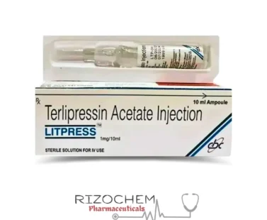 Litpress Terlipressin 1mg/10ml Injection by Rizochem Pharmaceuticals, a leading wholesaler and exporter.