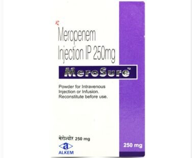 Meropenem 250 mg Injection by Rizochem pharmaceuticals