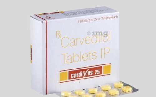 Cardivas 25mg Tablet