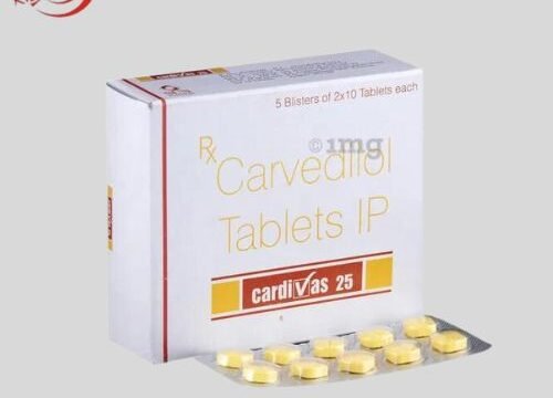Cardivas 25mg Tablet