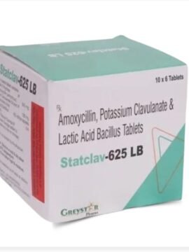Statclav 500mg/125mg Tablet by Rizochem pharmaceuticals